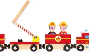 Train Pompiers Story (bois)