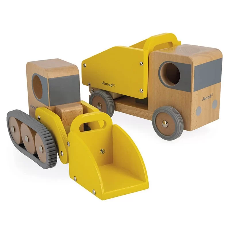 Camion Benne et Pelleteuse Bolid