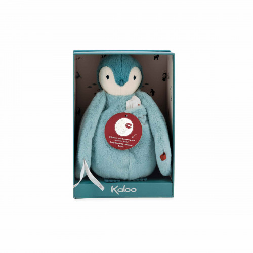 Peluche à bisous manchot bleu 20 cm - Complices