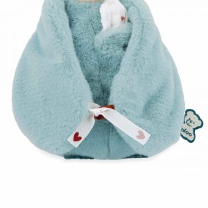 Peluche à bisous manchot bleu 20 cm - Complices