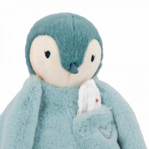 Peluche à bisous manchot bleu 20 cm - Complices