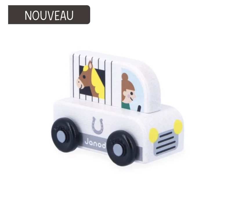 Van pour cheval en bois Campagne - Cross Roads