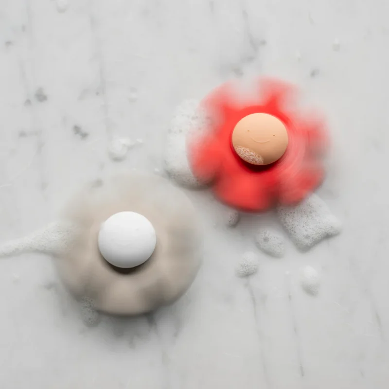 Spinner Fleur SILICONE - SILICONE - 9 cm - Silicone Argile