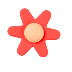 Spinner Fleur SILICONE - SILICONE - 9 cm - Silicone Rose