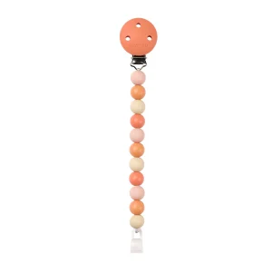 Attache-Sucette SILICONE - SILICONE - 21 cm - Silicone Beige Terracotta