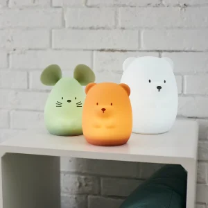 Veilleuse Ours Silicone - Ours - 15 cm - Multi