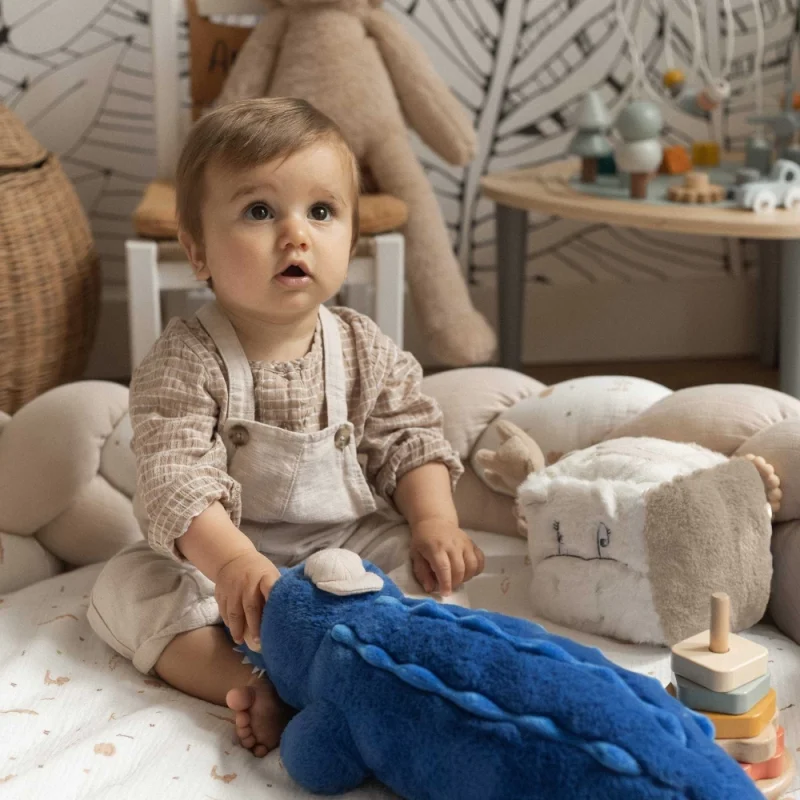 Grande peluche Phil' le crocodile - 60cm