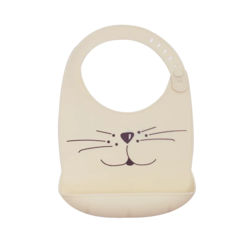 Bavoir en silicone pour bébé