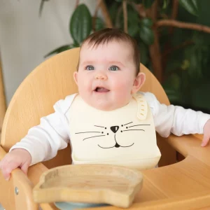 Bavoir en silicone pour bébé