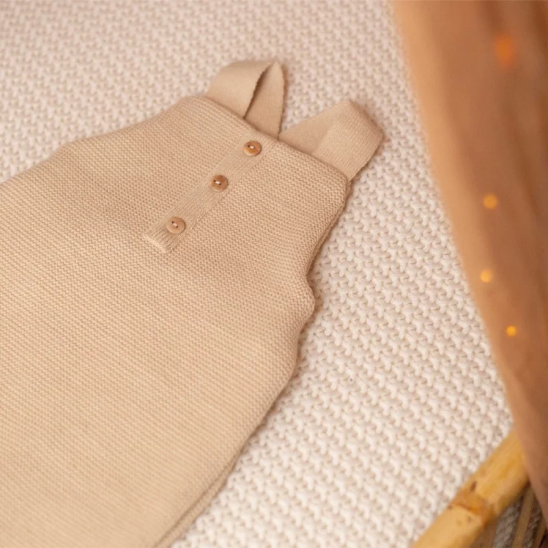 Salopette bébé en maille
