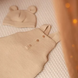 Salopette bébé en maille