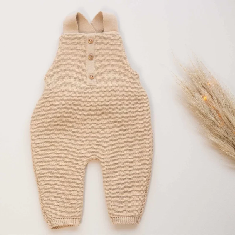 Salopette bébé en maille