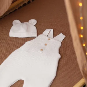 Salopette bébé en maille