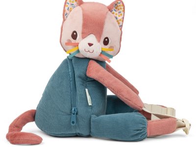Sac à dos doux Jeanne le chat