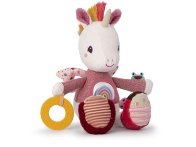 Peluche d'activités Lena la licorne