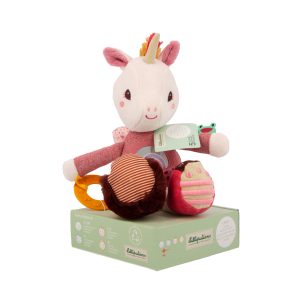Peluche d'activités Lena la licorne